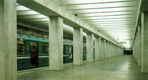 фотография станции метро района Царицино