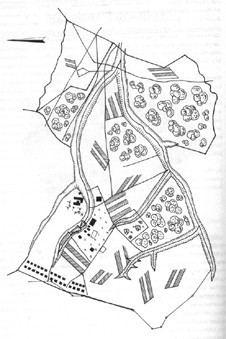 План Конькова-Троицкого и его окрестностей. 1766 года