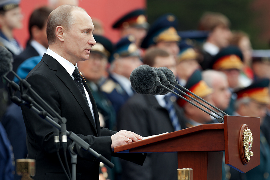 Верховный главнокомандущий Российской Федерации - Путин Владимир Владимирович